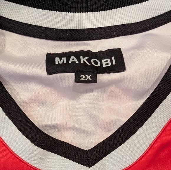 Daffy Duck Makobi Rich & Famous Jersey Always Stackin Stacks #36 Duck 2X - Picture 4 of 9